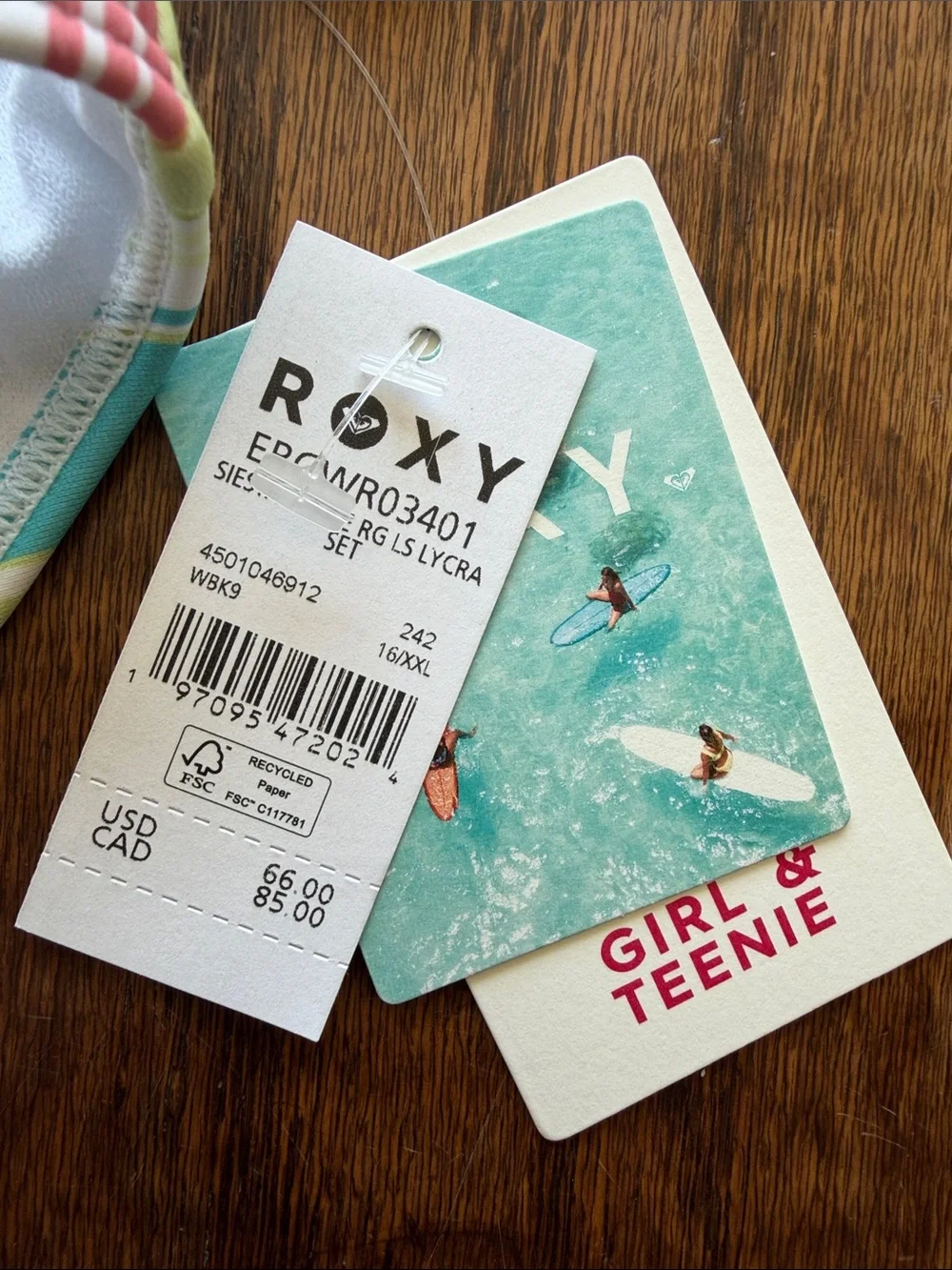 Roxy two piece